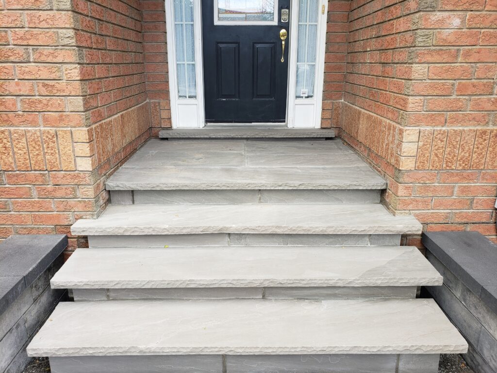 Front entrance steps contractors Vaughan
