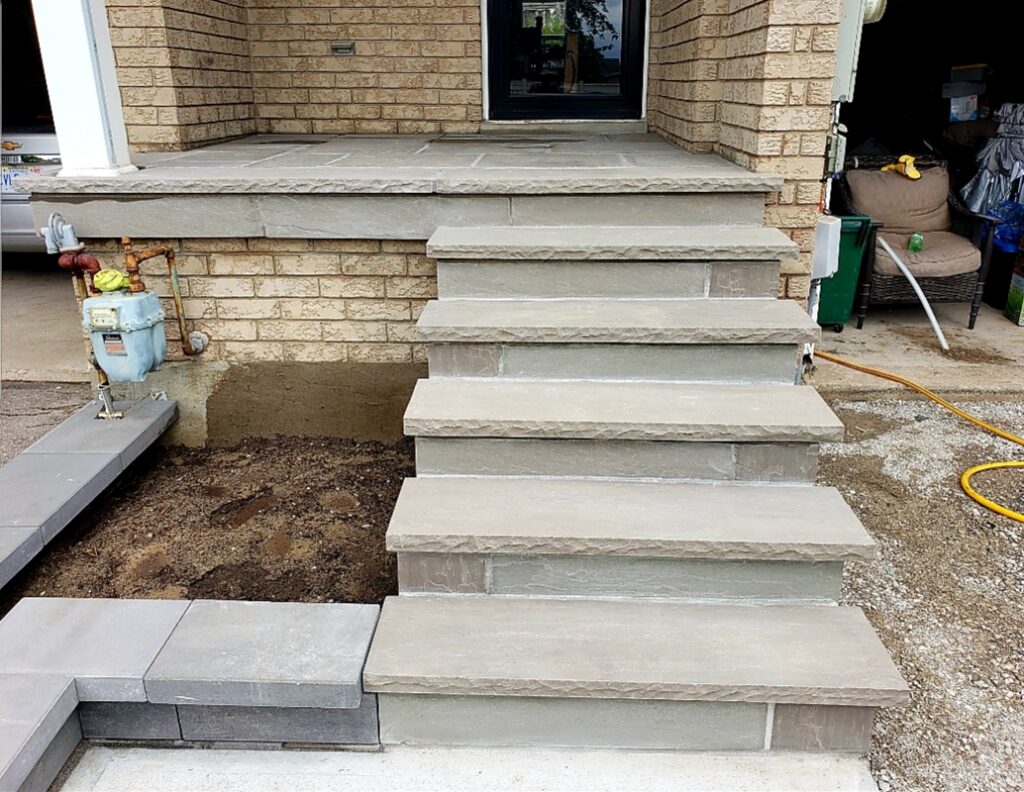 custom poured steps contractors Vaughan