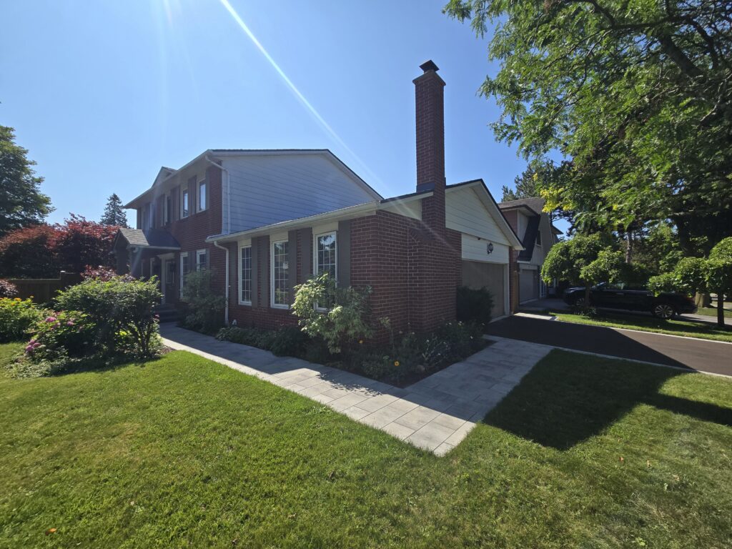 Sidewalk extensions Vaughan