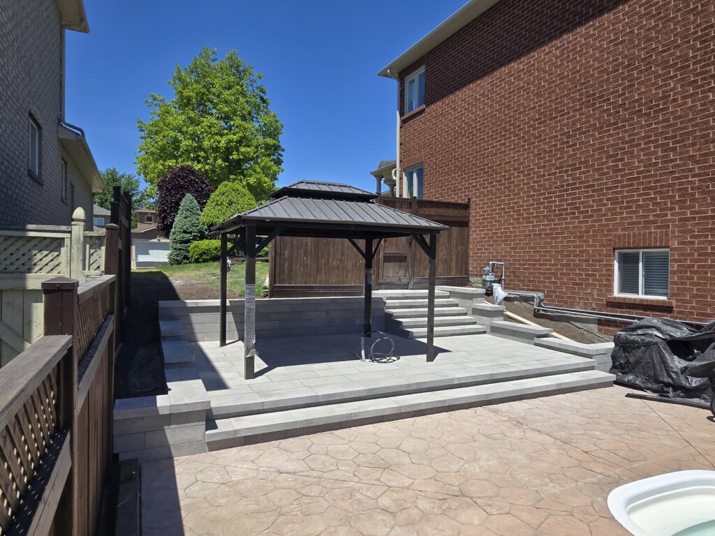 Backyard designs in Vaughan